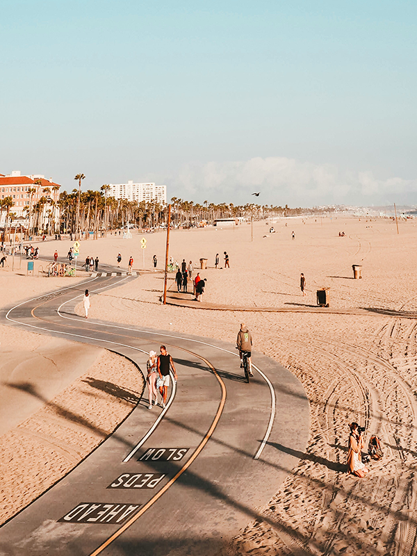 Santa Monica beach