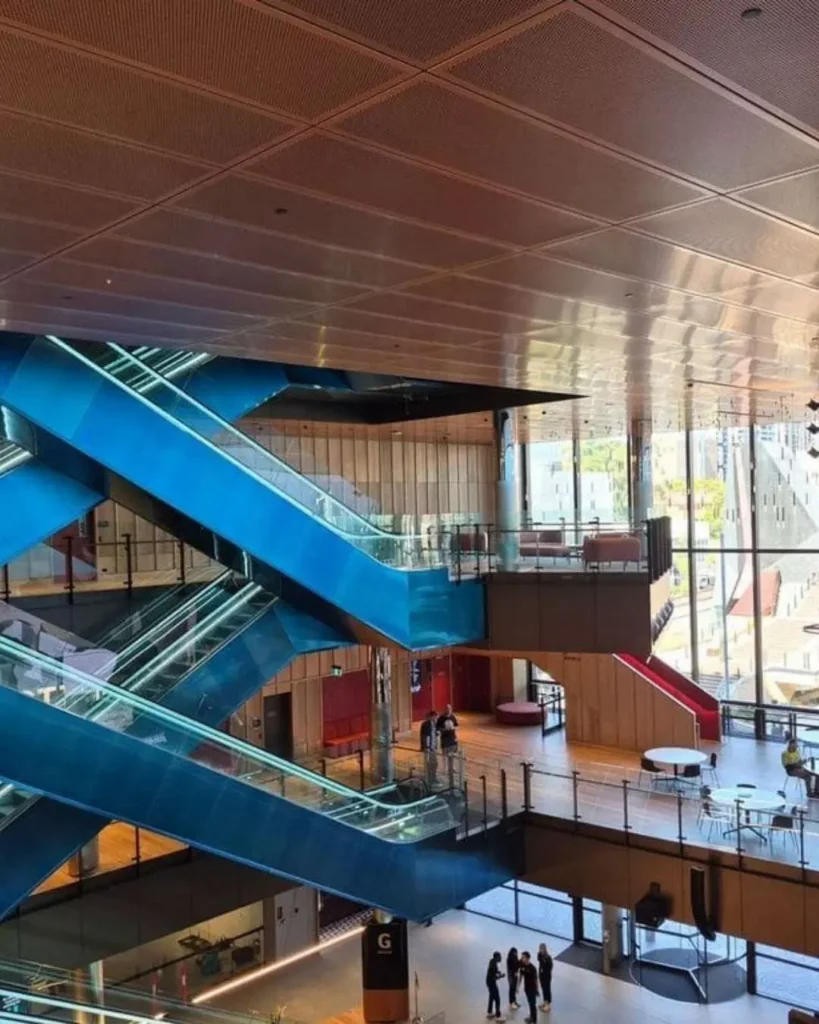 Main Hall of Edith Cowen University's city campus