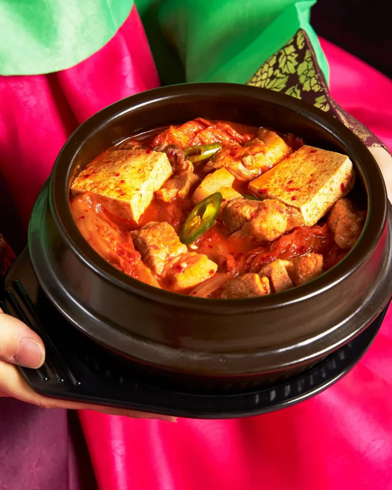 Bowl of Kimchi, traditional korean dish