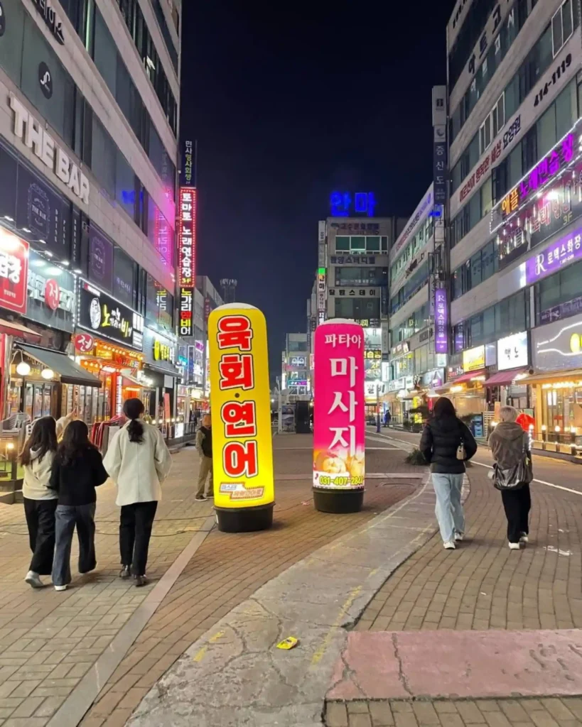 Nightlife in Seoul, South Korea