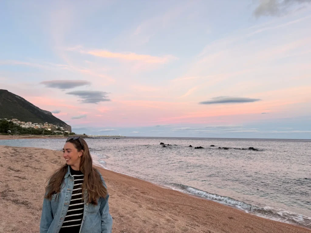 Emma, exchange student in Bali